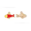 Océano Lindo Pez Pequeño Ballena Caballito de Mar Goteo de Aceite Joyería Accesorios Colgante DIY Llavero Cadena para Teléfono Móvil Colgante Hecho a Mano