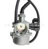 Carburador Pz19 19mm 110 Cc con Anillo de Estrangulamiento Manual Semicinc Semicinc Aluminio Sustituto Ahorro de Combustible