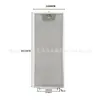 Malla de Filtro para Campana Extractora Cocina Malla Plana Aleación de Aluminio Filtro Multicapa Campana Extractora Malla Metálica Accesorios Filtración Eficiente