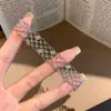 Pulsera de resina con flor y perla estilo coreano, pulsera fresca y dulce versátil de verano, joyería de nicho de lujo ligero con temperamento para mujer