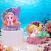 Boneca Mão de Princesa Fofa Decoração de Mesa de Escritório Enfeites Brinquedo Sereia Caixa Surpresa Presente de Aniversário Fofo