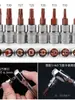 Llave de carraca pequeña de liberación rápida con puntas hexagonales, Torx, Phillips, dado de 1/4 de pulgada, juego de puntas de destornillador S2