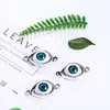 Accesorios para Joyería de Pulseras DIY Ojo de Caballo Doble Colgante Retro Ojo Multicolor Base de Parche de Resina Salida de Fábrica