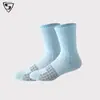 Calcetines de Baloncesto Altos para Hombre Base de Toalla Americana Tejido de Gasa Antideslizante Calcetines de Entrenamiento Absorbentes de Sudor Calcetines Deportivos Transfronterizos