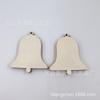 Ambiente festivo creativo navideño colgante de madera linterna de alce copo de nieve madera decorativa 10 piezas con cuerda