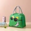 Bolsa Lonchera Bolso de Mano para Estudiantes de Primaria Bolsa para Comida Aislamiento de Papel Aluminio Bolsa Refrigeradora Bolsa para Almuerzo para Oficina Niños