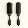 Peine rizador antiestático desmontable, peine de nueve filas, elegante peine para peinar el cabello, peine de masaje y peine de rodillo para peinar