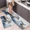 Alfombra de cocina, alfombra de baño, alfombra de baño resistente a la suciedad, alfombra para pies, alfombra de tela de generación transfronteriza, buen cuidado