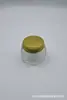Frasco Quadrado para Pomada 15g Frasco para Pomada Tigre Branco Frasco Sextavado de Vidro Frasco para Pomada de Ervas 30g Frasco para Óleo Medicinal Frasco para Pomada em Gel Frasco Vazio