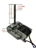 Motor de Pólo Sombreado Universal Miniatura Acessórios de Ventilador Pequeno Motor 220V Reparo Motor Assíncrono de Pólo Sombreado Monofásico