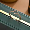 Anillo de Acero de Titanio con Forma de Corazón Calado, Venta Caliente Transfronteriza, Anillo de Nicho Femenino No Desvanecible para Pareja, Anillo de Acero Inoxidable