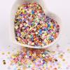 2mm 3mm 4mm Dourado Liso PVC Redondo Alto Brilho Miçanga para Unha Cristal Lama Enchimento em estoque