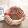 Diadema para el pelo de color caramelo de 1 cm de grosor Accesorios para el pelo DIY Diadema fina de satén Venta directa de fábrica