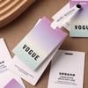 Etiqueta de Cartão de Vestuário de Fábrica Personalização Etiqueta Acessórios de Moda Feminina Etiqueta de Preço de Roupa Personalização