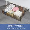 Caixa de Armazenamento de Papelaria Oculta para Mesa Sem Perfuração Gaveta Rack de Armazenamento Suspenso Extensível Entrega para Economizar Espaço