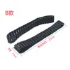Escavadeira de Controle Remoto Peças de Esteira Coleção Pneus Espessados Neve Veículo Off-Road Rodas de Borracha Pele Montagem DIY