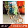 Suporte de Exibição de Brincos de Acrílico Transparente Porta Brincos Stud Lucite Display de Varejo para Brincos Adereços para Fotografia