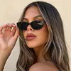 2026 Novo Estilo Proteção Solar High-End Europeu e Americano Gatinho Retrô Óculos de Sol para Mulheres, Óculos de Sol Tendência Influenciador para Homens