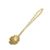 Cuchara redonda de acero inoxidable para el hogar, cuchara de flor de cerezo, cuchara de regalo, cuchara de postre, cuchara de café, cuchara de miel, cuchara para mezclar avena, fabricantes