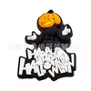 Zapato de halloween agujero de zapato zapatos con agujeros zapatos diy accesorios para zapatos PVC de terror hebilla de zapato de goma suave zapatos con agujero flor de zapato hebilla de zapato de halloween