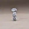 Yiluya S999 prata pura nó de bambu Ruyi pulseira de contas contas luantong diy pulseira de corda trançada feita à mão acessórios