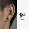 Brincos Polaris Masculinos Tendência Personalizados Brincos Individuais Moda Feminina Casual Prata Tailandesa Imitação Diamante Brincos Quatro Estações