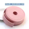 Tira de Cuero Doble Cara de 5m de Largo, 10~30mm de Ancho, Adhesiva Colorida de Doble Capa de Cuero PU Imitación de Cuero Material de Tira DIY Hecha a Mano para Cosplay