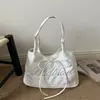 Bolso de Hombro a la Moda y con Estilo para Mujer 2026 Nuevo Modelo Gran Capacidad Lona con Lazo Bolso de Hombro Bolso Tote Casual