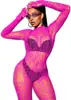 Lingerie Sexy Europeia e Americana sem Costura com Abertura na Virilha, Laço e Estampa Floral, Lingerie Erótica para Mulheres, Roupa de Rede e Meias Arrastão Quentes Apaixonantes e Sedutoras