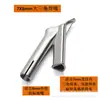 Boquilla de soldadura triangular boquilla de punto fijo boquilla redonda en Y boquilla estándar boquilla de PP accesorios para pistola de soldadura de plástico con aire caliente PVD fabricantes de boquillas