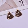 Dibujos animados de perro Corgi trasero dibujos animados taburete aceite gota aleación joyería colgante pendientes collar accesorios DIY
