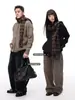 Suéter cárdigan de punto trenzado con botones estilo American Old Money Otoño Invierno para Hombres y Mujeres Sensación Retro Desgastada Tejido Perezoso