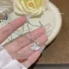 Exquisito, Dulce y Fresco Collar de Hoja de Ginkgo, Colgante Sencillo de Nicho de Lujo Ligero, Cadena de Clavícula Versátil y Elegante para Mujeres