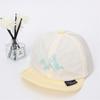 Gorra de Malla de Secado Rápido de Verano Gorra de Béisbol para Bebé Linda Gorra de Dibujos Animados de León para Niños Pequeños Niños Borde Suave Gorra Protectora del Sol Comercio Exterior