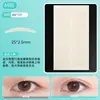 Fita para Pálpebra Dupla em Formato de Oliva com Base Perolada, Filme Transparente Natural Invisível Sem Marcas, Renda Adesiva para Olhos Atacado