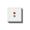 Enchufe de Pared con Interruptor Multicolor Estándar Europeo, Tomacorriente Doméstico Empotrado Retardante de Llama