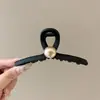 Pinza para el cabello de lujo de alta gama en color marrón, tamaño grande nuevo para cabello grueso, pinza de tiburón para recogidos en la parte posterior de la cabeza, accesorio para el cabello de uso diario