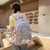 Nueva Mochila Escolar Simple Femenina Estilo Coreano Mochila para el Dolor Estudiante de Secundaria Mochila Estilo Japonés Estilo Preppy Ins Dulce Mochila para Chica Suave