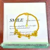 Pulseira Banho de Ouro Prata Pura 999 Jade Hetian Luxo Acessível Boa Sorte DIY Estilo Chinês Novo Estilo Chinês Joia de Mão