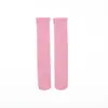 Calcetines Largos Blancos de Terciopelo para Baile de Adultos, de Rodilla, para Primavera/Verano, Calcetines Uniforme JK de Estudiante de Color Caramelo, hasta el Muslo
