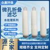 Fabricante de Protección Ambiental Zhongying Elemento de Filtro Microporoso Plegable de 0.1/0.22 Micras Elemento de Filtro para Tratamiento de Agua Industrial