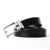 Cinturón de Cuero para Hombre con Hebilla Automática, Cinturón de Piel de Vaca para Negocios, Cinturón Casual Versátil y Sencillo para Hombres Jóvenes y de Mediana Edad, En Stock para Venta al por Mayor