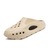 Estilo Novo de Verão Sapatos de Caverna de Praia Removíveis Respiráveis para Adultos Sapatos de Jardim Moda ao Ar Livre Sandálias e Chinelos Masculinos Tendência Baotou