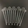 Palito Acrílico para Mexer, Bar de Coquetéis, Colher para Copo, Colher de Plástico, Loja de Chá de Leite Descartável, Arte Criativa