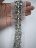 DIY renda indústria pesada acessórios roupas feitas à mão gola nova turbante acessórios de fita com diamantes