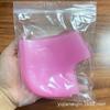 Cubierta de Talón de Silicona Anti-grietas Explosión Transfronteriza Calcetines Blancos Ligeros para Dolor de Talón Cubierta para Talón Seco para Hombres y Mujeres
