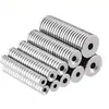 Agujero Avellanado Redondo Diámetro 22-60* Espesor 3-10mm Imán con Agujero Piedra de Hierro Magnética Fuerte Agujero Perforado Múltiples Especificaciones Neodimio Hierro Boro