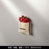 Imanes para Refrigerador de Comida Ins 3D Pegatinas Magnéticas de Comida Decoración Personalizada Pegatinas Magnéticas de Huevo Pan Venta al por Mayor