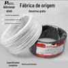 Arame de amarração 0,55 0,75 0,9 1,2 arame de ferro galvanizado fio de amarração cabo de amarração fio de uva fio preto e branco