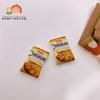 Juguetes de Comida en Miniatura, Fideos Instantáneos en Miniatura, Papas Fritas, Bolsas de Snacks, Accesorios para Juguetes de Supermercado Realistas en Miniatura para Armar
